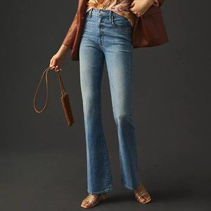 NWT Anthropologie The Mother Weekender Heel Jeans Size 29 Retail $288